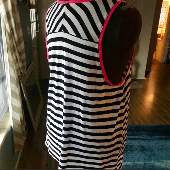 AE Outfitters asymmetrical horizontal striped top - Picture 4 of 5